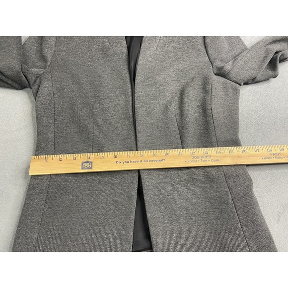 J.Crew Blazer Womens 4 Gray Going Out Stretch Twill H2743 Career‎ Workwear Open - Picture 8 of 10
